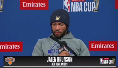 Jalen Brunson:

"The conversation about the East being wide open I'm not a fan of that...the East is a lot better than people think and it's a grind every night