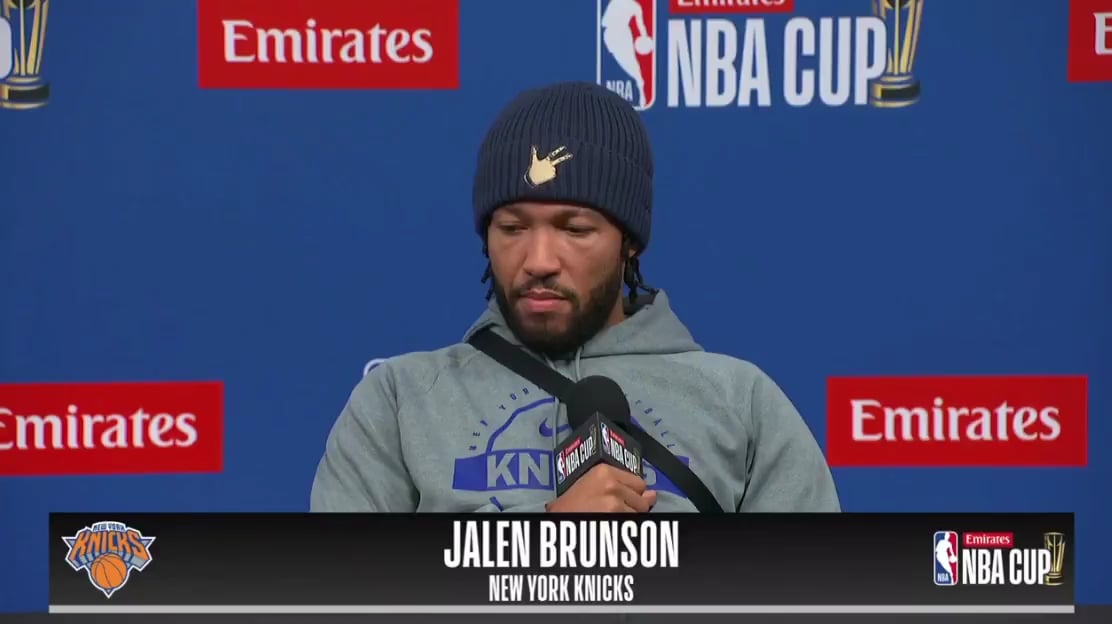 Jalen Brunson:

"The conversation about the East being wide open I'm not a fan of that...the East is a lot better than people think and it's a grind every night