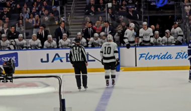 A consolation for last night's game against the Kings