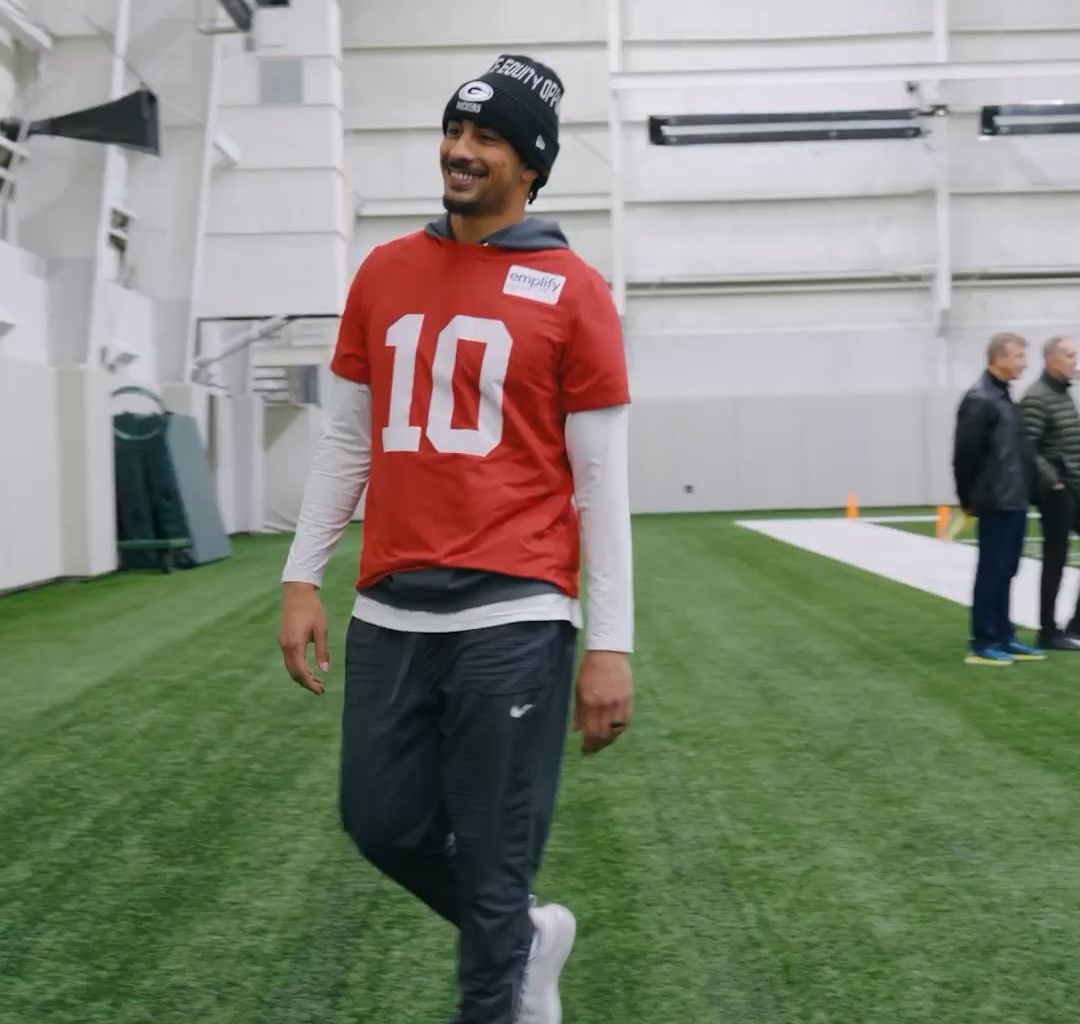 Jordan Love fulfills a “Make A Wish” wish