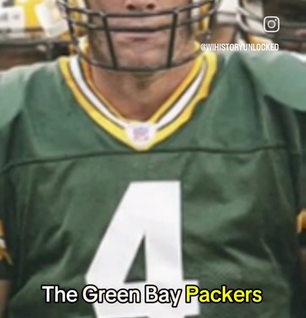 did not know that 🤷‍♂️ go pack go 🧀