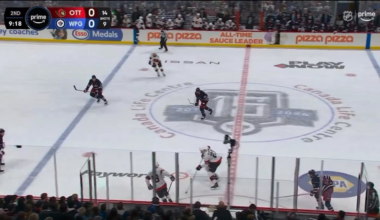 Spectacular defensive coverage