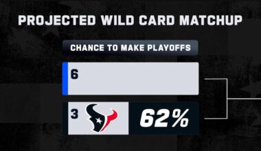 NFL channel on youtube has us winning the division.