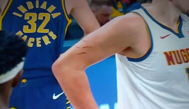 Jokic Toronto Raptors tattoo?!