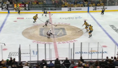 After giving up a goal again in the first minute, Oliver Moore strikes back with his 3rd goal of the season