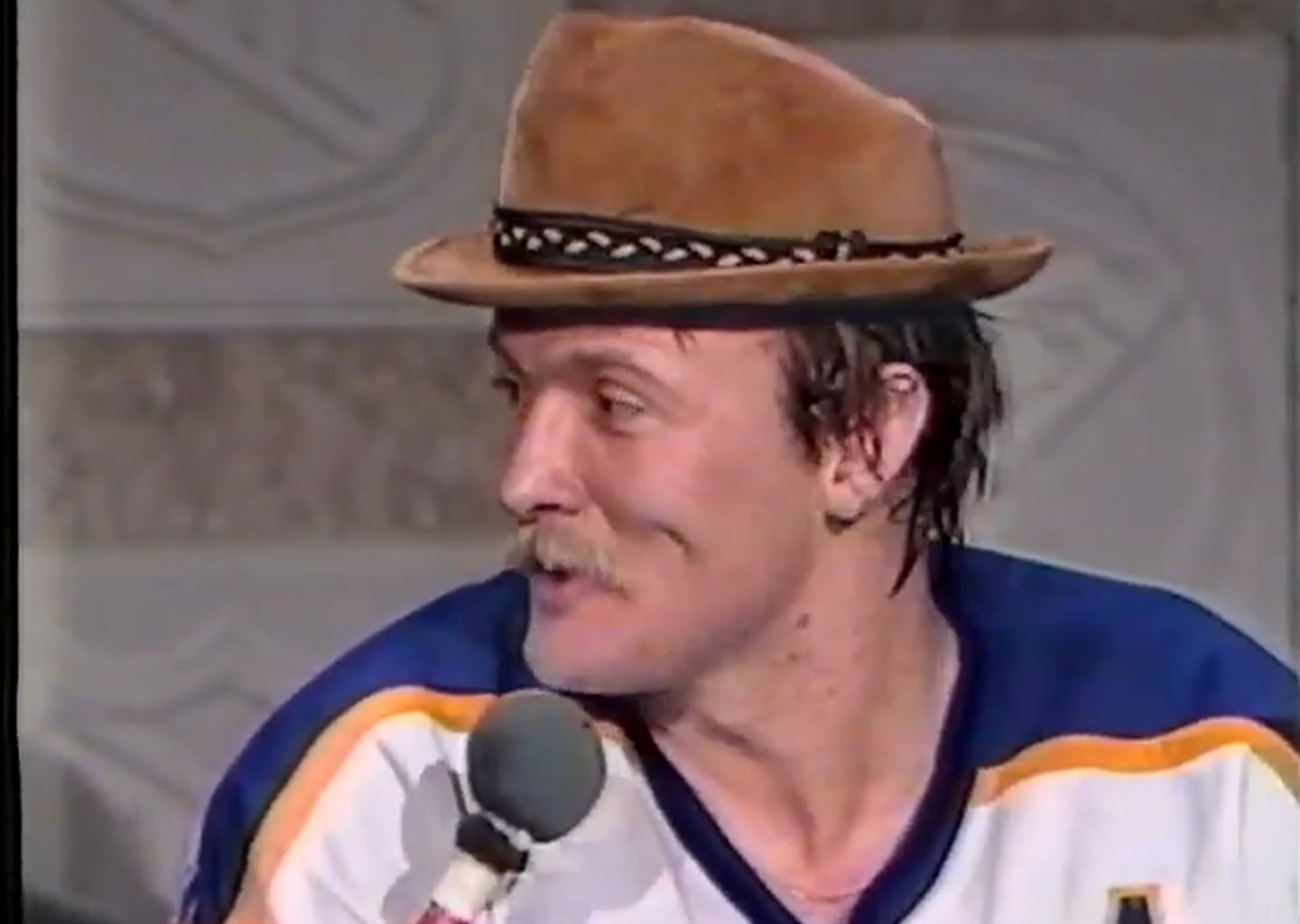 On this day 40 years ago, Lindy Ruff scored four goals against the Quebec Nordiques. Here’s his post game interview.