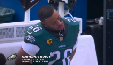 Saquon Barkley’s Midgame Yoga Routine