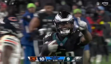 Honestly, Caleb made a great tackle