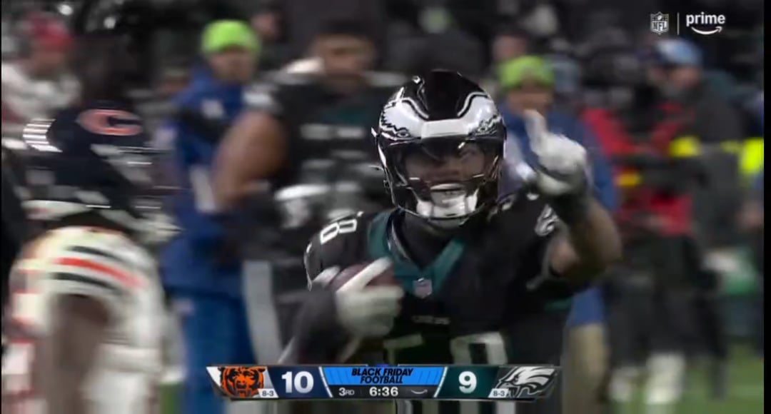 Honestly, Caleb made a great tackle