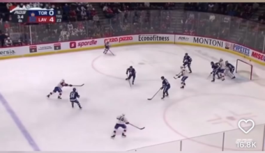 Pezetta laid a questionable hit which led to three suspensions on both teams but it should have been like 10+ for Laval. The amount of people swinging on the bench or 2-4v1 against marlies players is wild.