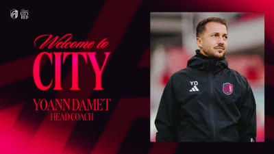 St. Louis CITY SC Appoints Yoann Damet as Head Coach
