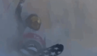 Lindsey Vonn, 41, hits Steph’s night night celly in the first World Cup downhill of her ‘26 comeback season