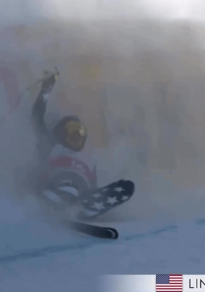 Lindsey Vonn, 41, hits Steph’s night night celly in the first World Cup downhill of her ‘26 comeback season