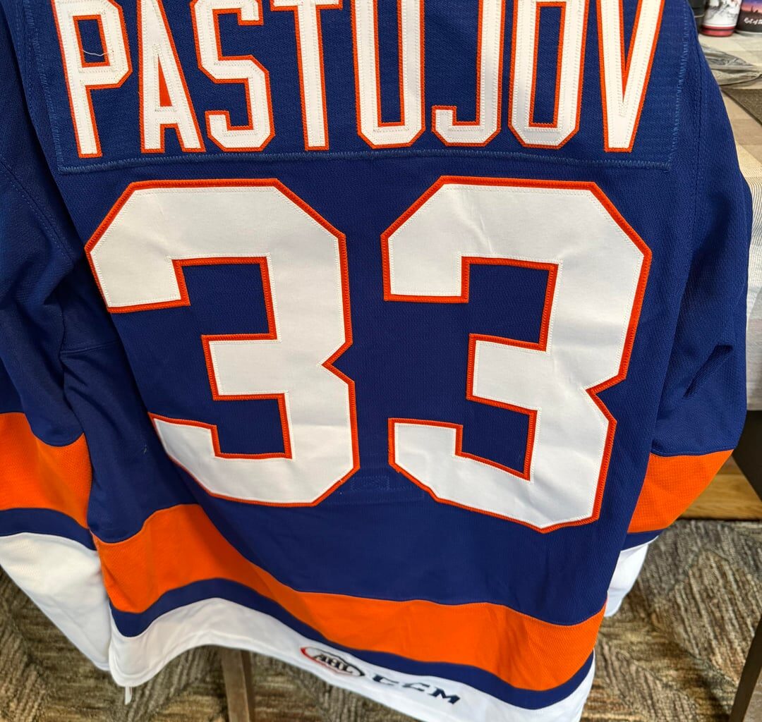 “Game Used” Bridgeport Jersey