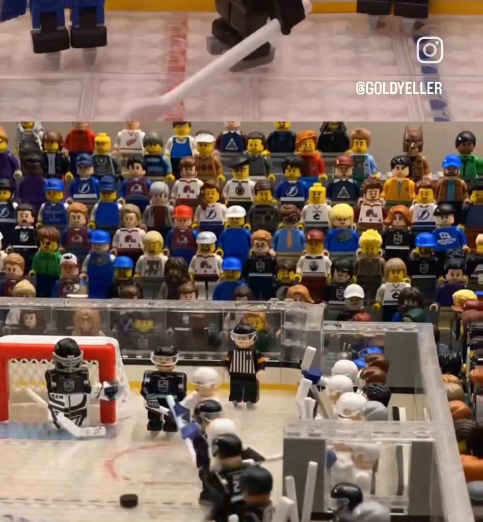 Lego browny taking out Sedin