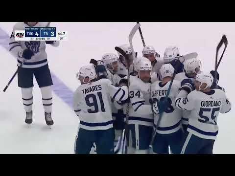 All Playoff OT Goals in the Matthews Era