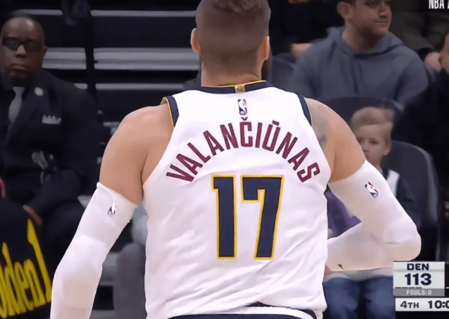 Jonas Valančiūnas post work