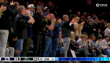 A Wolves fan’s reaction to getting free chicken