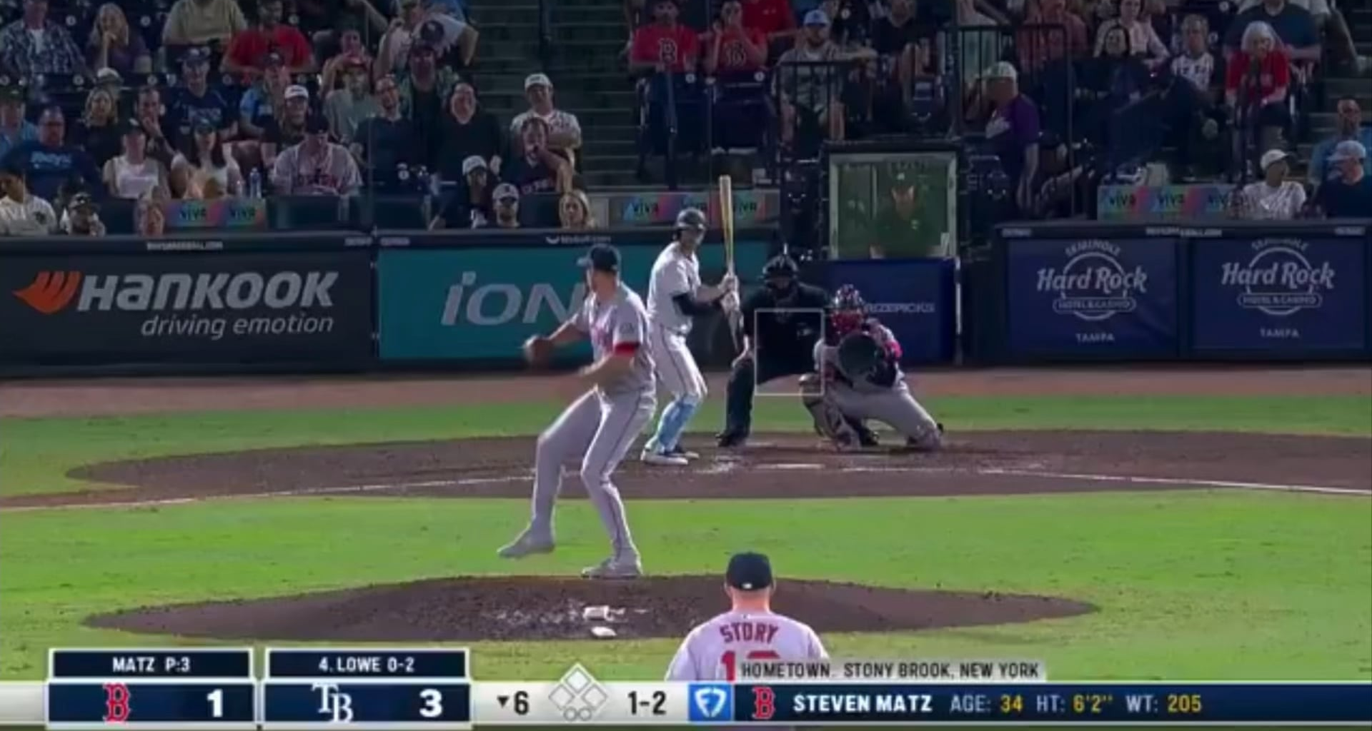 Get ready for some Brandon Lowe bombs into the Allegheny!