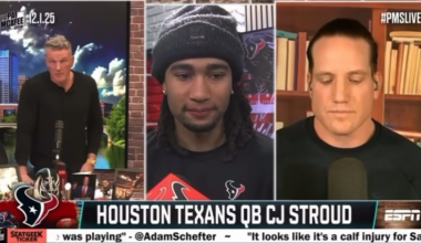 Pat McAfee doesn’t like this Texans fan meme 😂