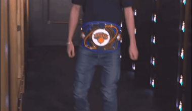 Timothée Chalamet hits the old Batista entrance