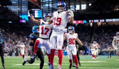 Giants' Wan'Dale Robinson, Jermaine Eluemunor and CorDale Flott set for big pay days