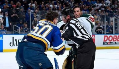 Does anyone know why the old fluery and binnington fight wasn’t allowed?