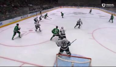 Mikko Rantanen injures Darcy Kuemper