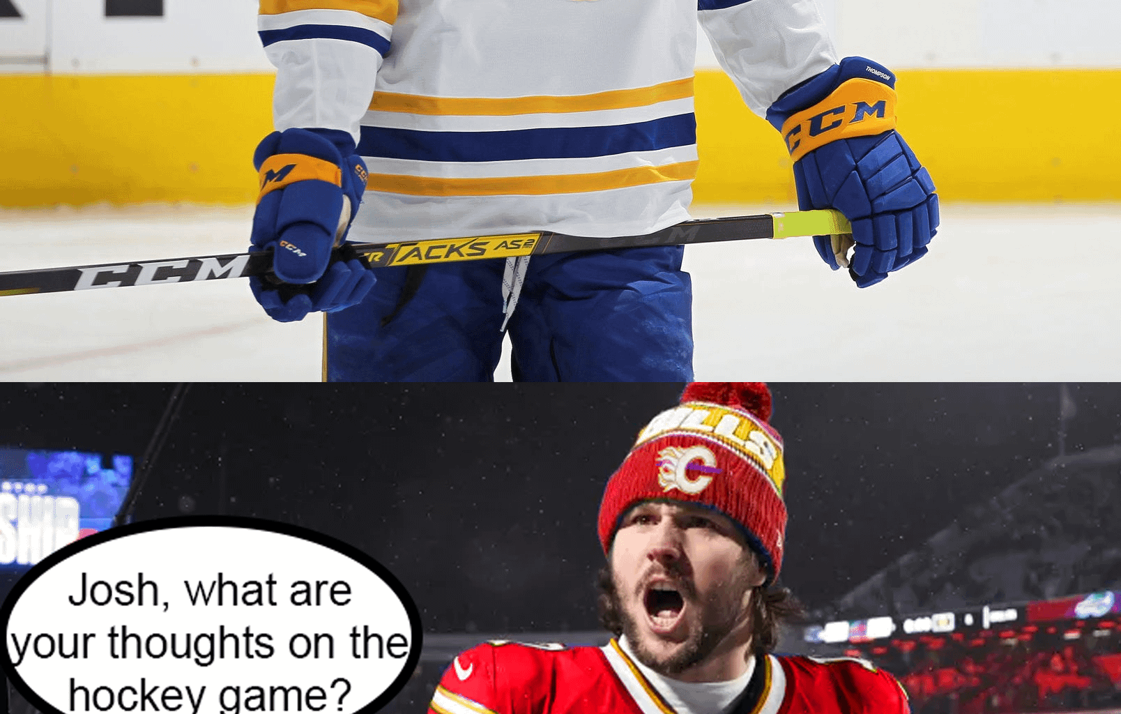 IT'S GAME DAY!!! It's time for a BUFFALO HUNT as we go up against the Sabres tonight, so LET'S PUT ON A SHOW!!! GO FLAMES!!!