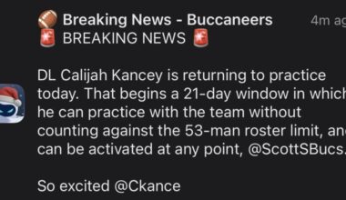 Calijah Kancey Return