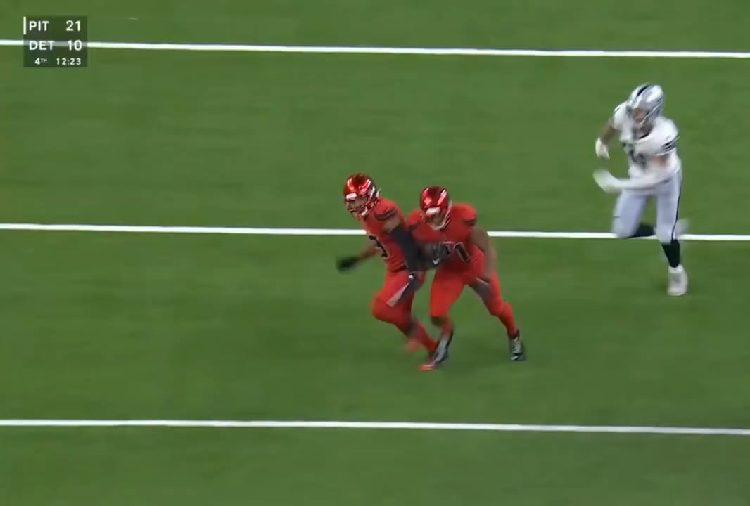 Why aren’t we talking about CJ chasing Maxx Crosby? 💀