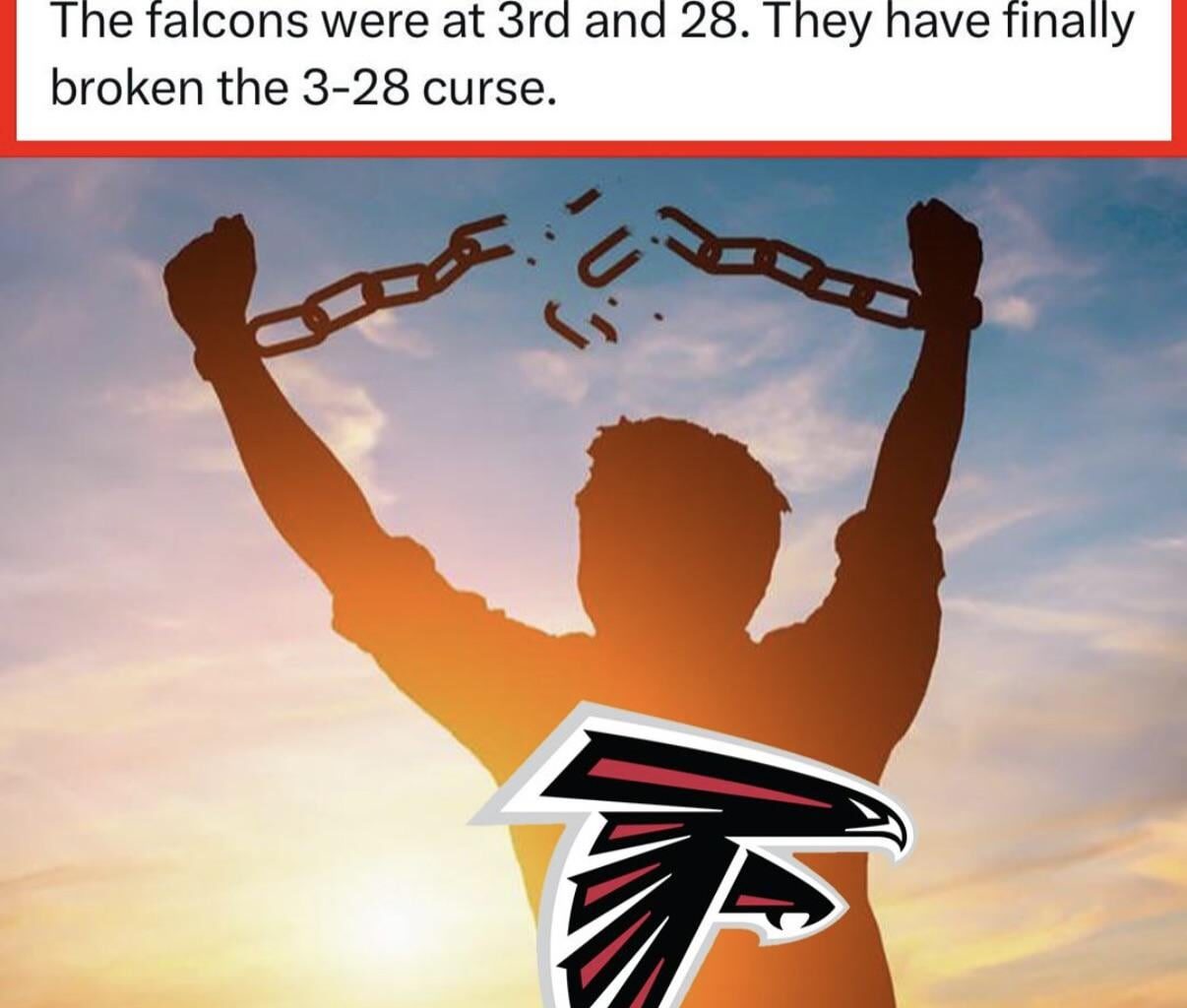 I’ve been thinking about the comeback and hoping we finally broke the curse.