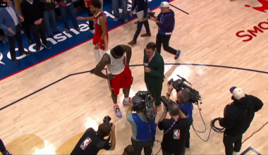 Zion on the crowd tonight: "Oh yeah, we just had to get a few wins, to bring 'em back out" — on Queen: "He gets better every game. From reading defenders, to defending. I said it before, he's a special talent. And I'm glad he's with us."