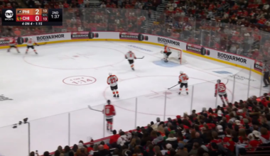 Ryan Donato snaps an 11-game goal drought by scoring his 9th of the season