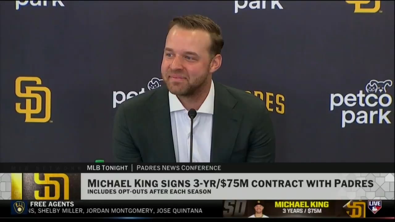 [MLBN] "Feeling the playoff atmosphere and pressure in San Diego is something I want to feel for the rest of my career."
