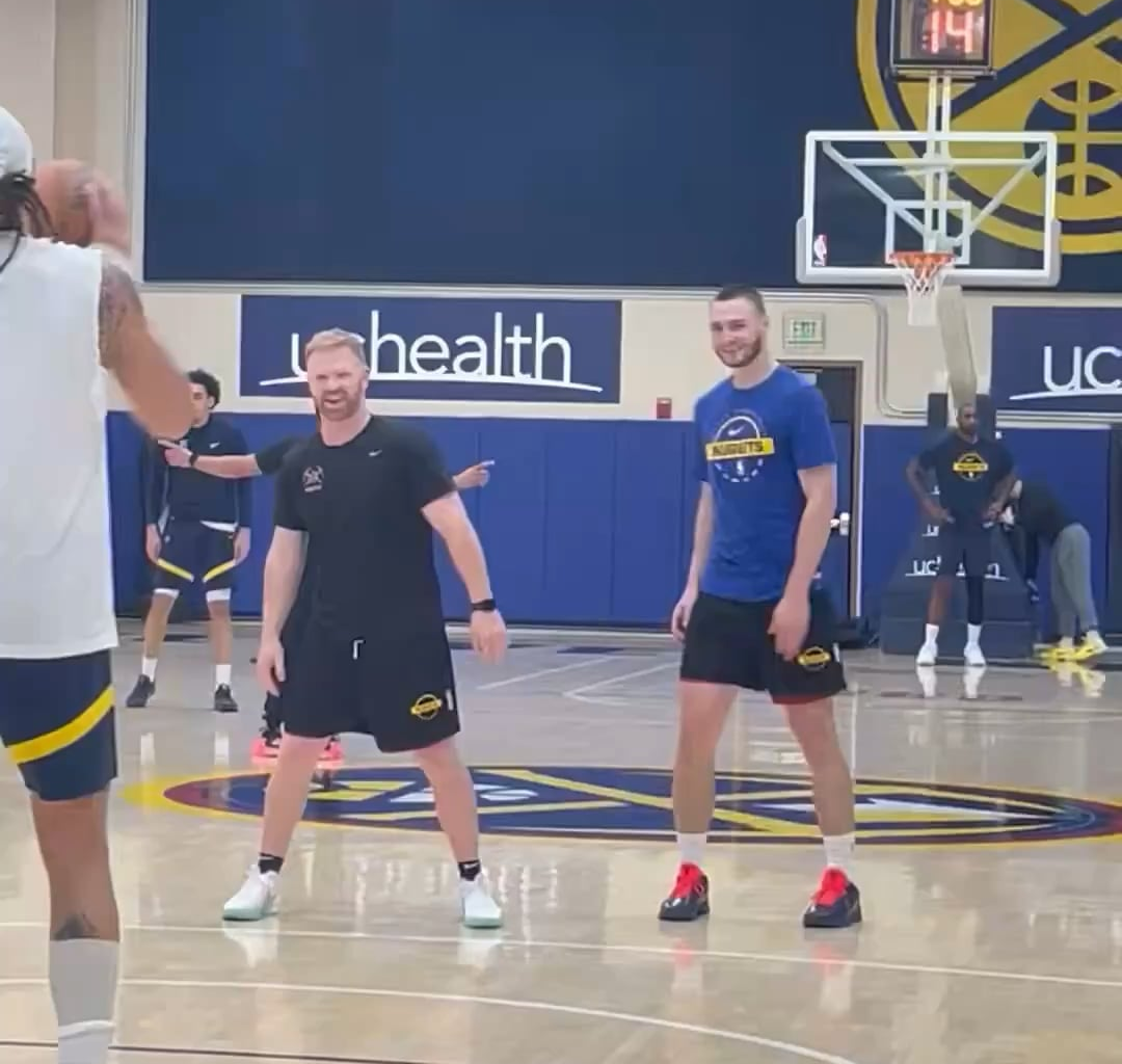 Mr. Nugget AG and CB back at it❤️🏀🏔️