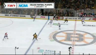 Ivan Demigod takes the puck away to create a breakaway then undresses Swayman tying the game at 2