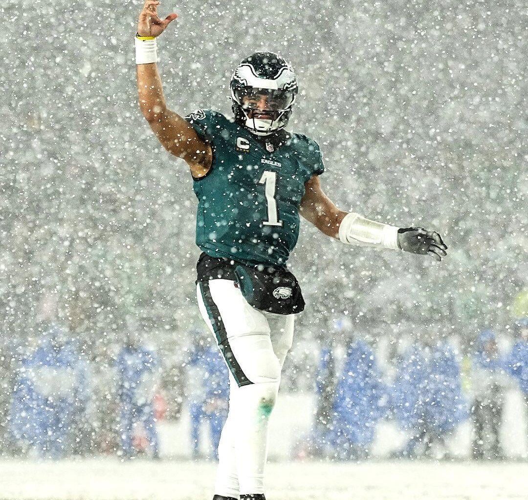 Through five seasons as a starter, Jalen Hurts’ 161 touchdowns are the third most in NFL history.