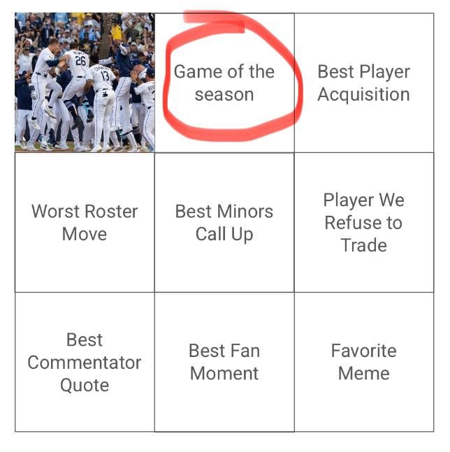 2025 Rays Wrap Up: Day 2 - Game of the Season