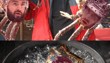 IT'S GAME DAY!!! Tonight, Chef Conny is COOKING UP SOME KING CRAB, and I'M HUNGRY!!! GO FLAMES!!!