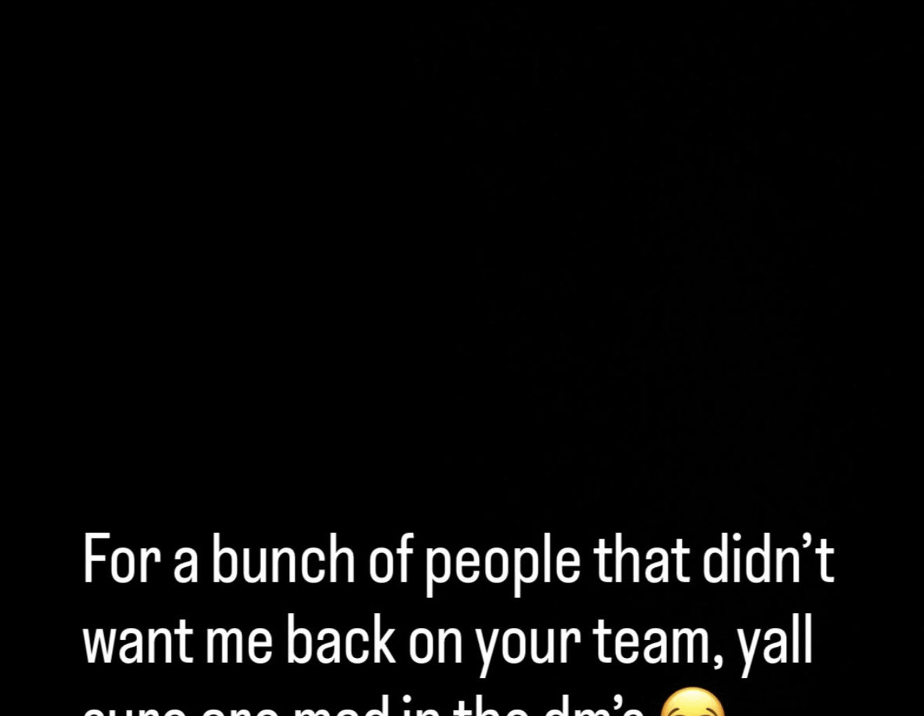 Devin Williams' Instagram story, seemingly addressing Yankees fans upset with his signing with the Mets: “For a bunch of people that didn’t want me back on your team, y’all sure are mad in the DMs”