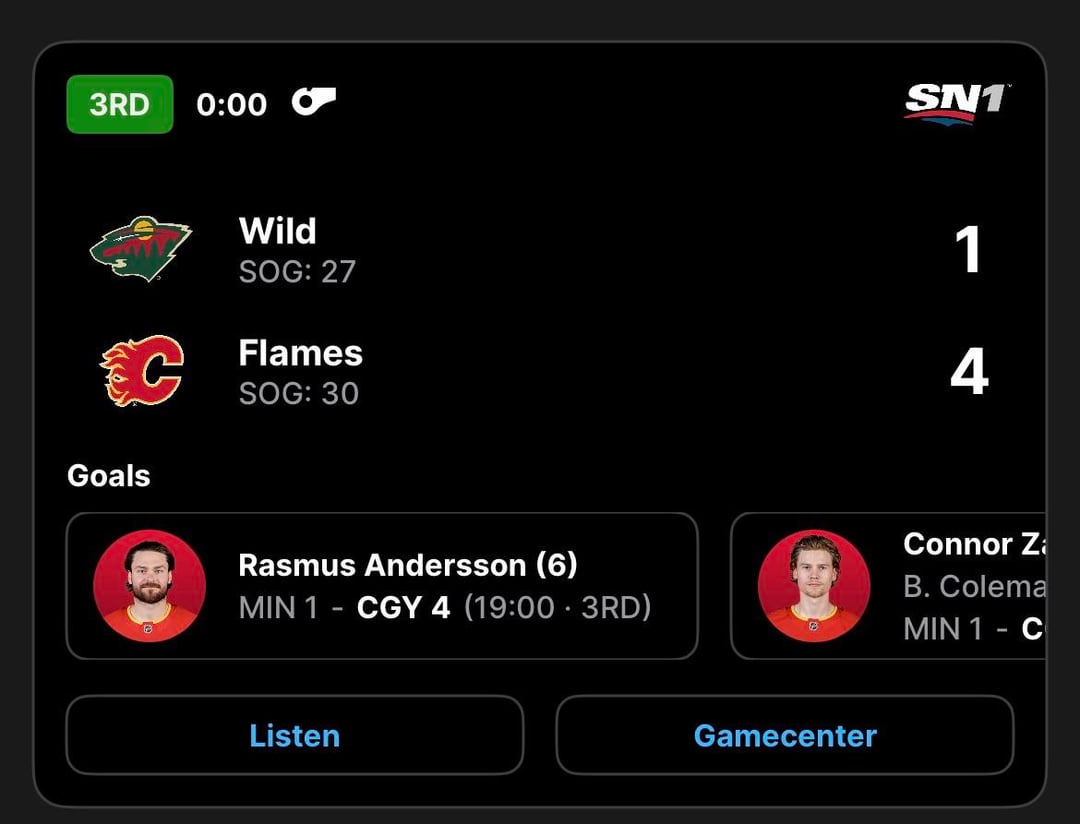 Leave it to the Islanders and Flames to decisively beat the two hottest teams in the NHL