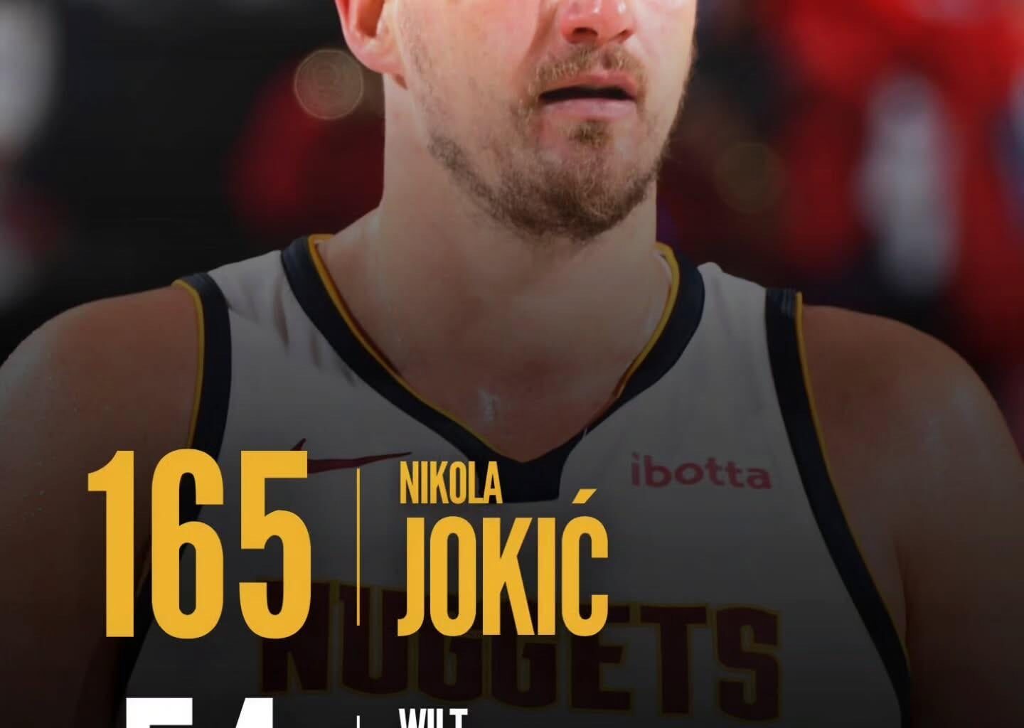 Joker🃏 with the most 20PT / 10 AST games by a center EVER🐐🃏