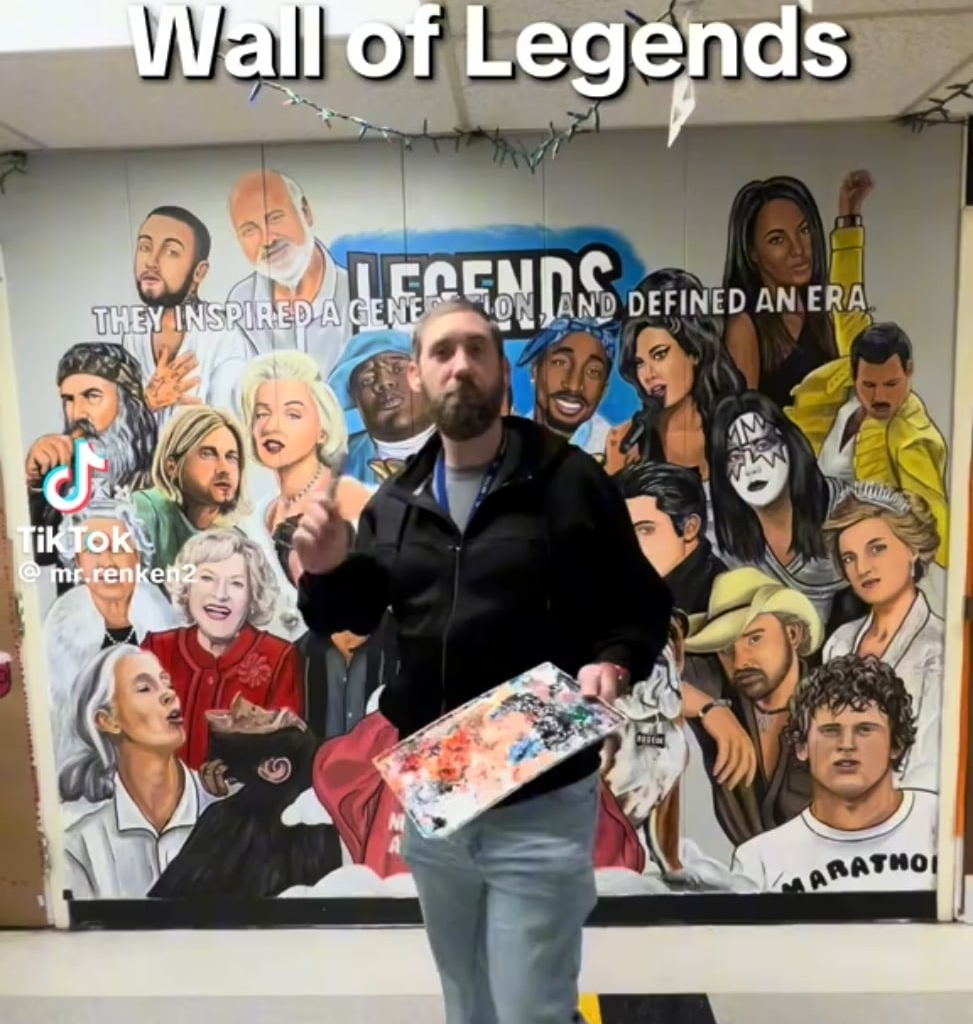 TikTok Wall Of Legends Johnny Hockey