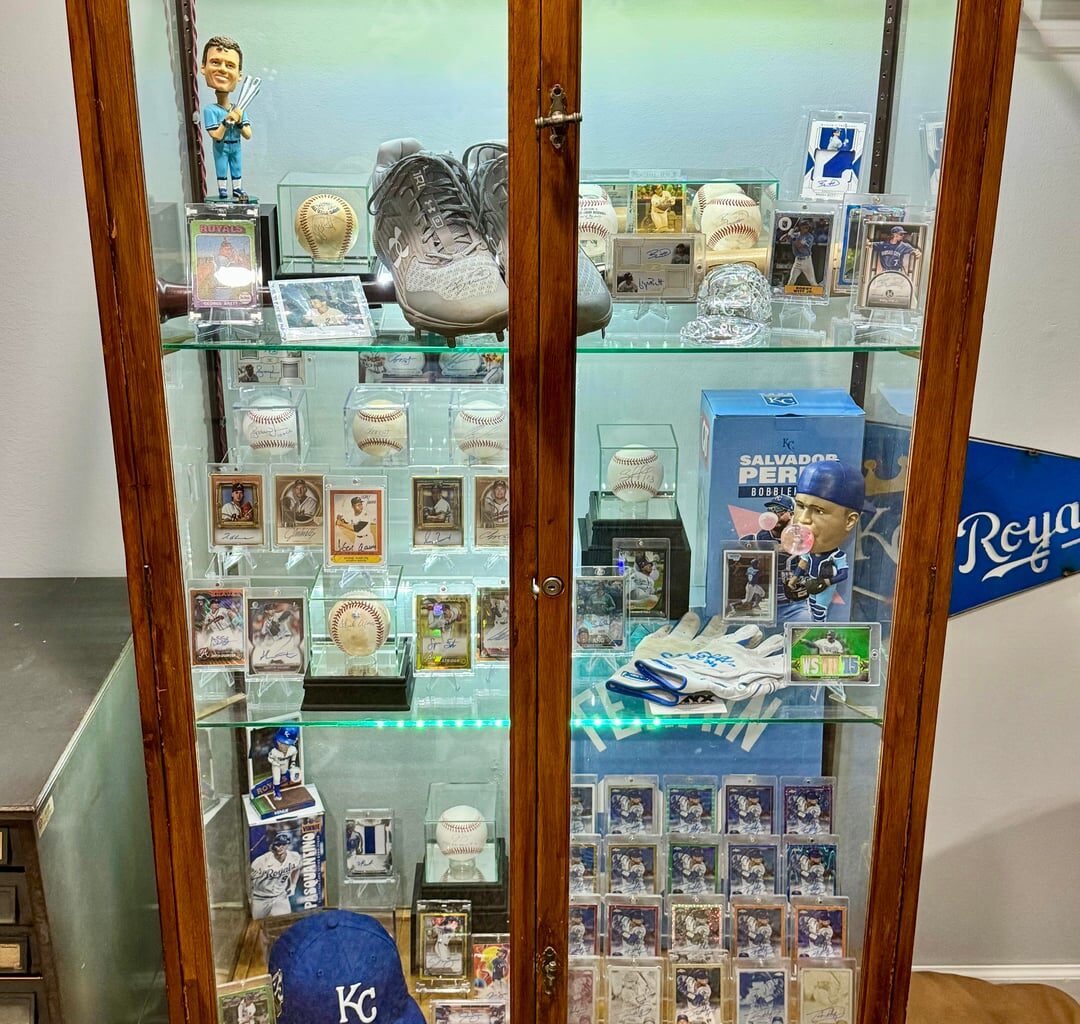 My (Mostly) Royals Display Cabinet