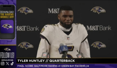 Ravens QB Tyler Huntley postgame: “I'm trying to get out of here so I can call Shedeur. Make sure he can get it done."