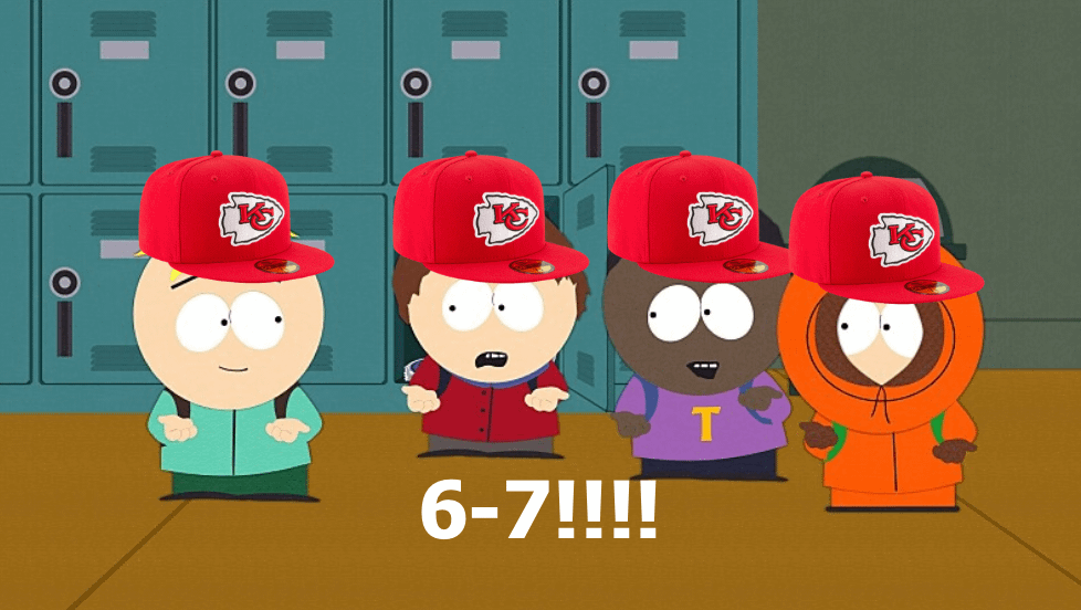 Chiefs fans at the end of this week!