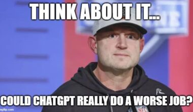 Just tossing this out there... We could save a lot of money on Duke's salary and travel.