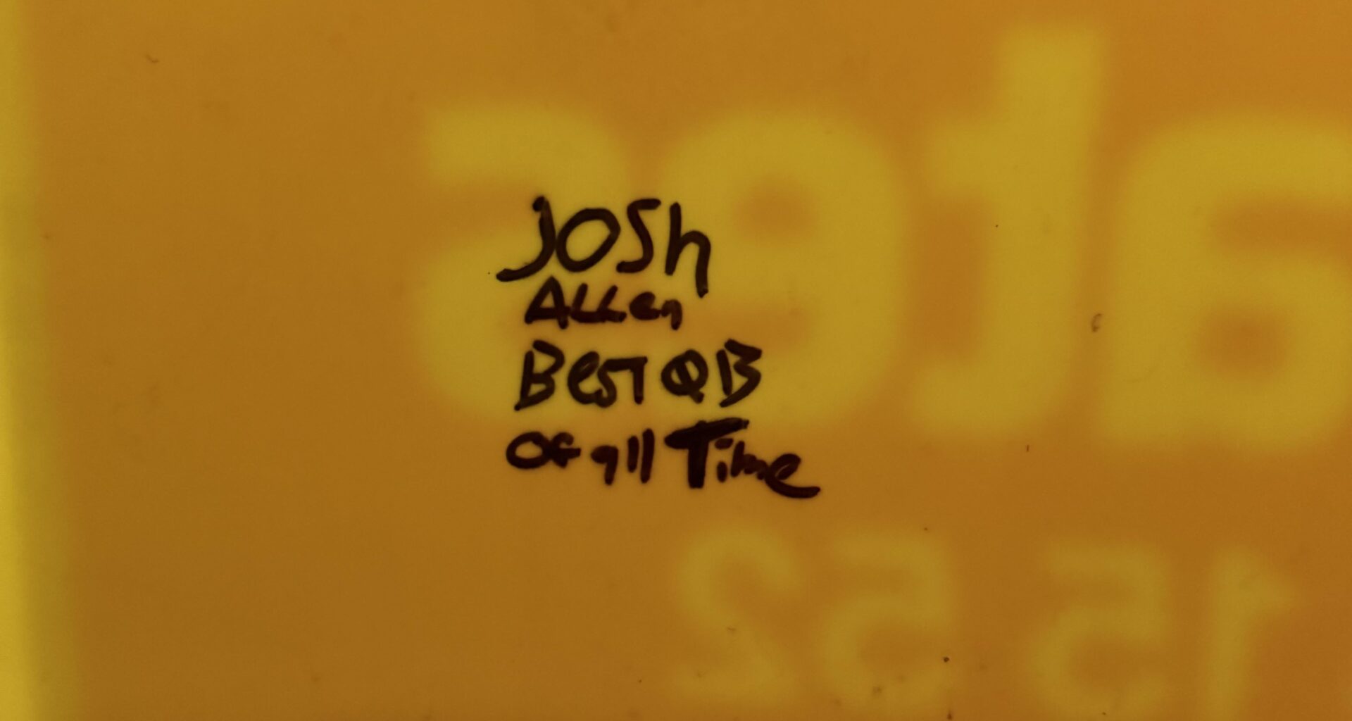 Found this in a Porta potty in Australia on a construction site