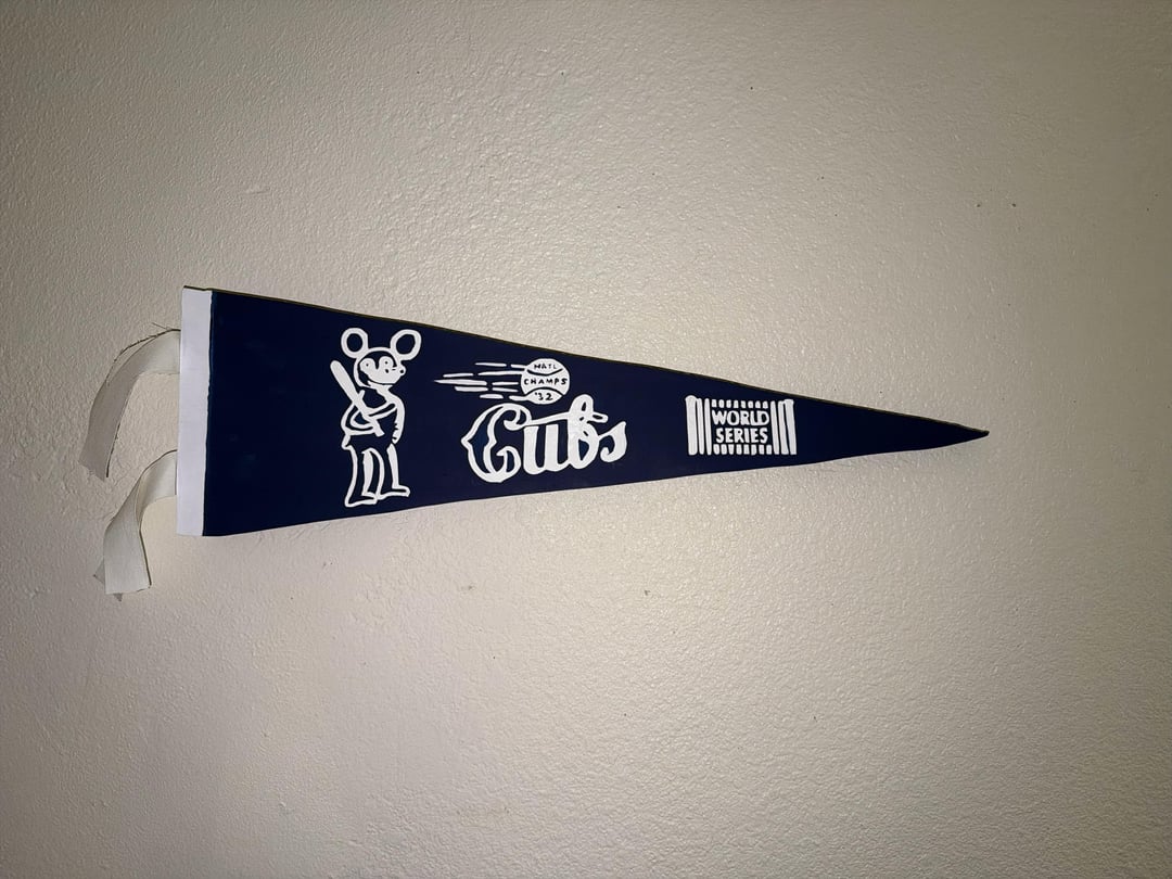 1932 NL Champs Wood Pennant!